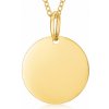 SOFIA zlatý prívesok kruh PAC308-024