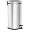 Odpadkový kôš s pedálom nerez 30L