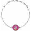 Disney Daisy Duck stříbrný BS00021SRPL-5.CS - dětský náramek