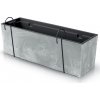 Prosperplast Truhlík s hákmi URBI CASE BETON EFFECT W betón 58cm