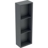 GEBERIT KÚPEĽNE Obdĺžnikový policový diel Geberit iCon, 22.5cm, 70cm, 13.2cm, láva, 502.320.JK.1