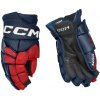 CCM Rukavice CCM Jetspeed FT8 Pro JR, tmavo modrá-červená-biela, Junior, 11