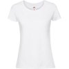 Fruit of the Loom Tričko Lady-Fit Iconic 195 T, krátký rukáv, dámské COT-16142400103 L Bílá