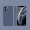 AppleKing silikónový ochranný kryt s rovnými hranami pre iPhone 11 Pro - modrosivý - možnosť vrátiť tovar ZADARMO do 30tich dní