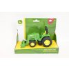 Tomy John Deere mini traktor s prednou lyžicou, svetlá a zvuky
