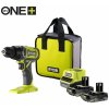 Ryobi ONE+ Aku vŕtací skrutkovač RDD18-2C20S, 18 V, 450/1750 ot./min., 5133005520