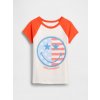 GAP dievčenské tričko Gap × SmileyWorld Americana 781890-00