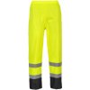 PORTWEST Kalhoty Hi-Vis Classic Contrast H444, do pasu, do deště, reflexní POR-H444YBRM M Žlutá/černá