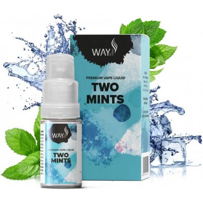 WAY to Vape Two Mints 10 ml 0 mg