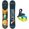 Hatchey Foxy detský snowboard + Raven s160 detské snb viazanie - 90 cm + vázání XS (EU 30-33)