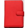 Obal na čítačku Pocketbook 614 / 615 / 622 / 623 / 624 / 625 / 626 / 631 / 640 / 641 - FORTRESS FT140, červené, magnet (Púzdro Fortress pre Pocketbook 614 / 615 / 622 / 623 / 624 / 625 / 626 / 631 / 6