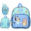 Vadobag malý detský ruksak do škôlky, jednokomorový, Bluey modrý