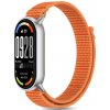 TECH-PROTECT Nylon Stripe Xiaomi Smart Band 8 / 9 / 10 / NFC Oranžovo/šedý (5906302331451)