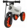 Odrážadlo Funny Wheels Rider SuperSport 2v1 biele/oranžové