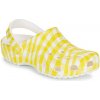 Crocs Nazuvky Classic Gingham Clog Biela