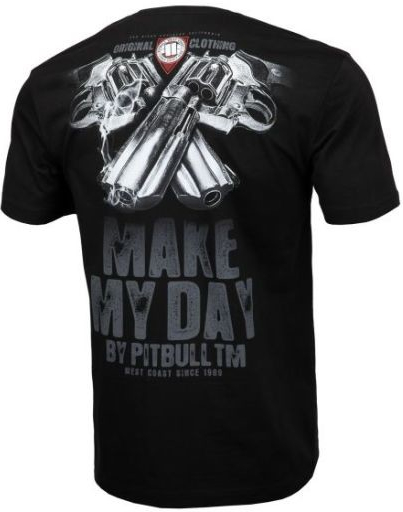 PitBull West Coast pánské triko Make My Day černé