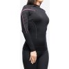 Mikina Brubeck Thermo - black/pink