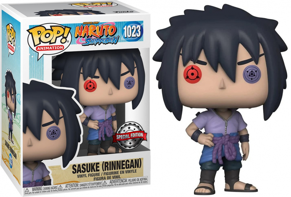 Funko POP! Animation Naruto S8 Sasuke Rinnegan w/ GW Chase