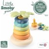 Pyramída z cukrovej trstiny Bio Sugar Cane Roly Poly Pyramid Little Smoby 5 krúžkov Green 100% recyklovateľné od 12 mes