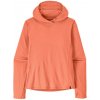 Patagonia Sun Hoodie Cap Cool Sun Hoody dámská Velikost: M / Barva (vzor): mellow melon: peach sherbet x-dye