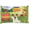Friskies hovädzie kuracie jahňacie s mrkvou v šťave 4 x 100 g