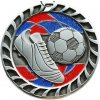 ETROFEJE medaila MS9 Z/S/B - futbal Varianta: medaila MS9 S, futbal 70mm