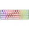 Klávesnica Genesis THOR 660 G2, RGB, Bluetooth, Gateron Brown, US layout (NKG-2197) biela