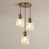 Závesná lampa GOECO ŽYRANDOL 3-bodové osvetlenie E27