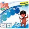 Dr. Devil Polar Aqua Push Pull WC blok bez košíku 4 x 20 g