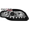 DAYLINE predné svetlá AUDI A4 B7 04-08 čierne