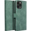 Puzdro / obal na Apple iPhone 13 Pro Max zelené - kniha Forcell TENDER
