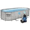 Bazén Bestway Stone Swim Vista s konštrukciou 5,49 x 2,74 x 1,22 m set piesková filtrácia 4,5 m3/hod