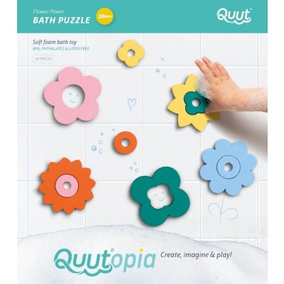 QUUTopia Květiny - Puzzle do vody 2D uni