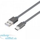 TB Touch AKTBXKU1PAC200G USB CM - USB AM, metal connestor,2m,šedý