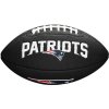 Wilson MINI NFL TEAM SOFT TOUCH FB BL NE Mini lopta na americký futbal, čierna, os