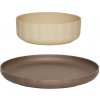 OYOY Detský jedálenský set Pullo Plate & Bowl – set 2 ks