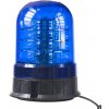 LED maják, 12-24V, 24x3W modrý, magnet, ECE R10