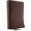 The Niv, Open Bible, Genuine Leather, Brown, Red Letter Edition, Comfort Print: Complete Reference System (Pevná)