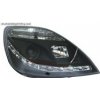 Predné svetlá (lampy) čierne + DRL denné svietenie Ford Fiesta VI -- rok výroby 2002-08