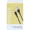 Izmael P25592 MicroUSB, 1m, černý