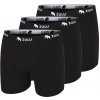 Pánske boxerky Zulu Bambus 210 6in 3-pack Veľkosť: S / Farba: čierna