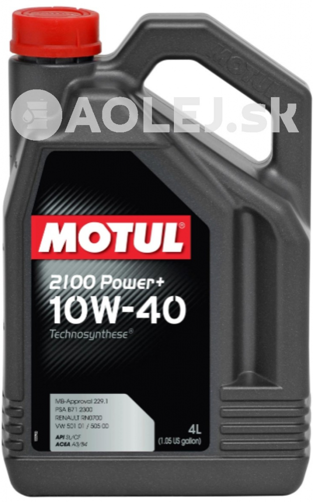 Motul 2100 Power+ 10W-40 4 l