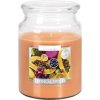 Aura candles Vonná sviečka s uzáverom 'Tropical fruits' 500 g