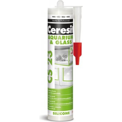 CERESIT CS 23 Glass Silikón na sklo 300g