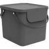 Rotho Systém triedenia odpadu ALBULA box 40 l – antracit