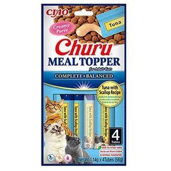 Churu Cat Meal Topper Tuna with Scallop Recipe 4 x 14 g