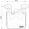 BREMBO Súprava brzdových doštičiek P 06 087X