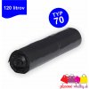 Farebné vrecia 120l TYP 70 ~70µm | Cena aj pevnosť | Skladom Farba: Čierna, Objem: 120l, TYP: 70 cena za rolku