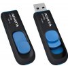 ADATA DashDrive Series UV128 128GB USB 3.0 flashdisk, výsuvný, čierny+modra AUV128-128G-RBE