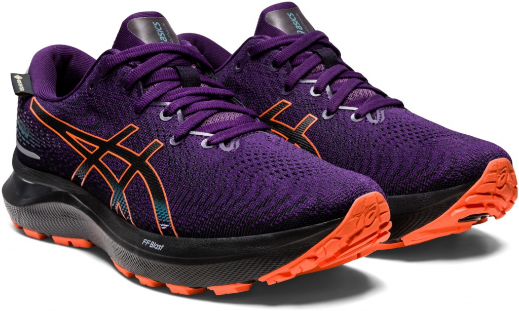 Asics Gel-Cumulus 24 GTX night shade nova orange nepromokavé dámské